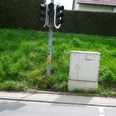 Fehlende Gehwegabsenkung Holzhauser Str.