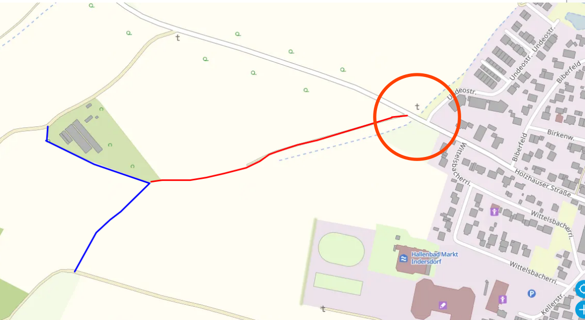 <IMG> Querungshilfe Holzhauser Str.