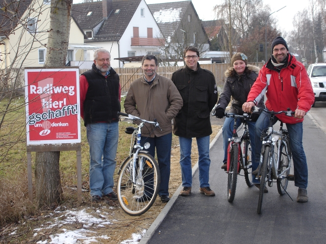 Radweg an der Cyclostraße