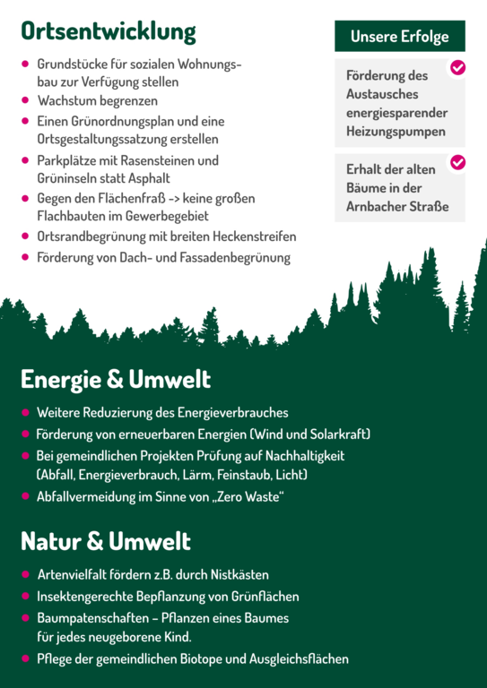 Wahlprogramm Teil 2